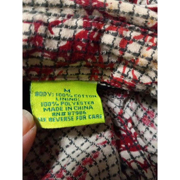 Mountain Dew Medium Splatter Checkered Casual Occasion Statement Button Down Shi - Picture 6 of 6